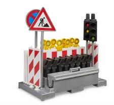 Bruder Traffic Safety Set With Traffic Lights