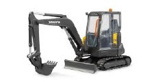 Bruder Volvo Compact Excavator Ecr40 02465