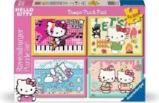 Ravensburger 4x100pc Hello Kitty