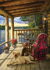 Cobble Hill 1000pc Cabin Porch