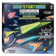 Creativity For Kids Stunt Squadron Neon Glow