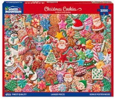 White Mountain 1000pc Christmas Cookies