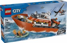 Lego City Coast Guard Rescue Boat & Heliciopter 60504
