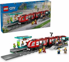 Lego City Downtown Streetcar And Station 60423