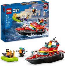 Lego City Fire  Rescue Boat 60373