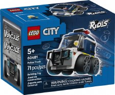 Lego City Rides Police Truck 60481