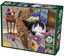 Cobble Hill 1000pc Comfy Cat