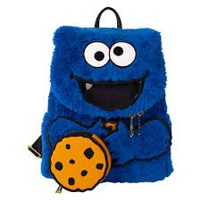 Loungefly Sesame Street Cookie Monster Backpack