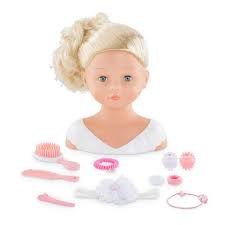 Corolle Hairstyling Head 10"
