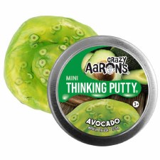 Crazy Aarons Thinking Putty Avocado Small Tin