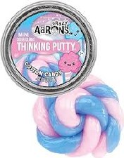 Crazy Aarons Thinking Putty 2 Inch Cotton Candy