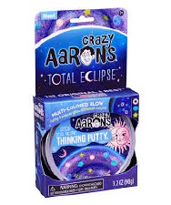 Crazy Aarons Thinking Putty 4" Total Eclipse