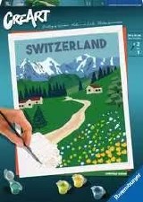 Ravensburger Creart Pbn Jungfrau Region 30x24 23536