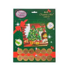 Crystal Art Card Kit Christmas Tree
