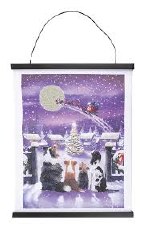 Crystal Art Scroll Kit Festive Full Moon