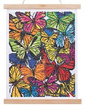Crystal Art Scroll Kit Technicolour Kaleidoscope