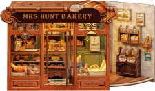 Cutebee Diy Mini House Mrs. Hunt Bakery