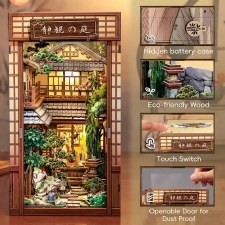 Cutebee Diy Book Nook Kit Serene Courtyard