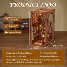 Cutebee Book Nook Kit The Secret Rhythm