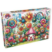 Jacarou Delfy Puzzles 1000pc Dreamy Garden