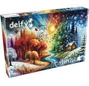Jacarou Delfy Puzzles 1000pc Harmony In Seasons