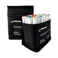 Deserres 48 Alcohol Markers Dual Tip