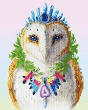 Diamond Dotz Bohemian Owl