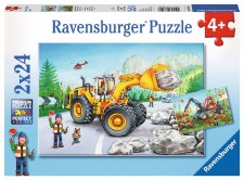 Ravensburger 3x49pc Digger At Work