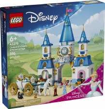 Lego Disney Cinderellas Castle & Horse Carriage 43275