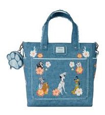 Loungefly Disney Dogs & Cat Convertible Tote
