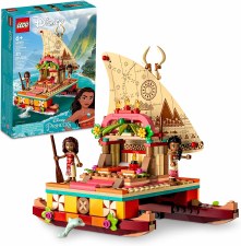 Lego Disney Moana's Wayfinding Boat 43210