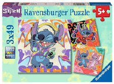 Ravensburger 3x49pc Disney Stitch