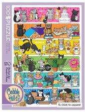Cobble Hill 100pc Puzzle Chess Doodlecat Days