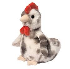 Douglas Mini Soft Rockie Spotted Chicken 4769