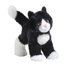 Douglas Snippy Black And White Cat 4092