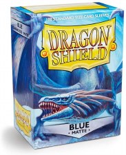 Dragon Shield Sleeve Blue Matte 100pc