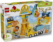 Lego Duplo 3 In 1 Construction Site And Vehicles 10476