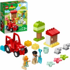 Lego Duplo Farm Tractor And Animal Care