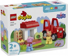 Lego Duplo Peppa Pig Tractor And Market