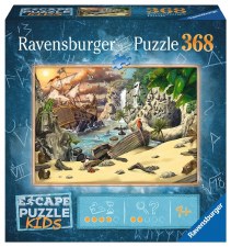 Ravensburger Escape Puzzle Kids 368 Pc Pirates Peril