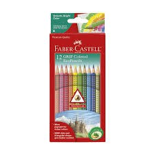 Faber Castell Grip Colored Eco Pencils 12 Count