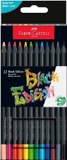 Faber Castell Black Edition Pencil Crayons 12 Count