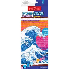 Faber Castell Paperscroll Painting The Great Wave