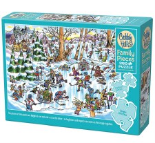 Cobble Hill 350pc Doodle Town Hockey Town