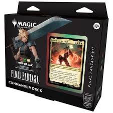 Magic The Gathering Final Fantasy Commander Deck Limit Break Magic The Gathering Final Fantasy Commander Deck Limit Break