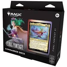 Magic The Gathering Final Fantasy Commander Deck Revival Trance Magic The Gathering Final Fantasy Commander Deck Revival Trance