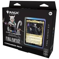 Magic The Gathering Final Fantasy Commander Deck Scions & Spell Magic The Gathering Final Fantasy Commander Deck Scions & Spell