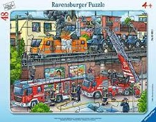 Ravensburger 48pc Tray Firetruck Rescue