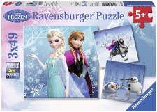 Ravensburger 3x49pc Frozen Ii Winter Adventures