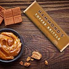 Hammond's Chocolate Bar Toffee Brittle Dark Chocolate